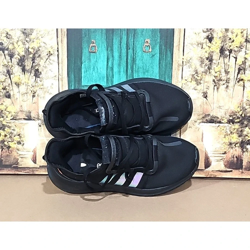 Adidas Swift EVH ultaboost Black Iridescent Purple 6.5 Men's‎ Sneakers